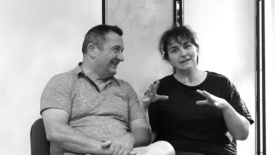 Jean-Michel Gensse et Sabine Morand, praticiens de massage bien-être