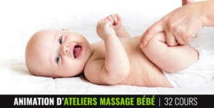Formation à l’animation d’atelier massage bébé