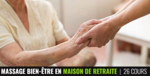Le massage bien-être en maison de retraite