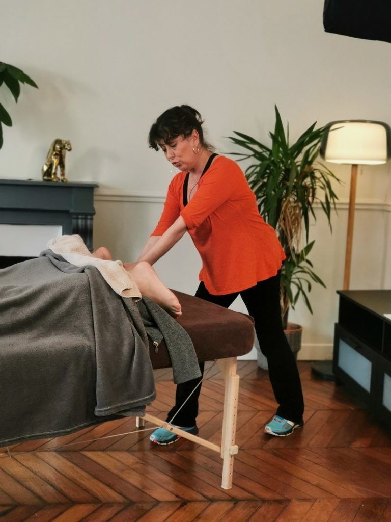En mode pro tournage formation posturologie massage